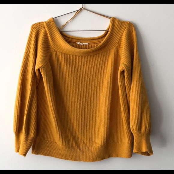 Moth by Anthropologie Off Shoulder Dancer Sweater! - Picture 3 of 11